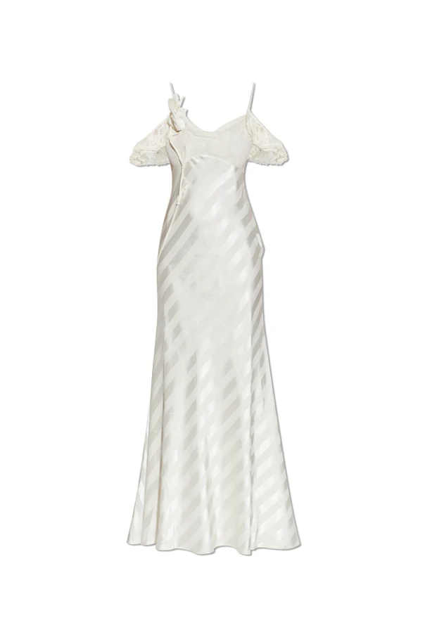 cream Strappy dress