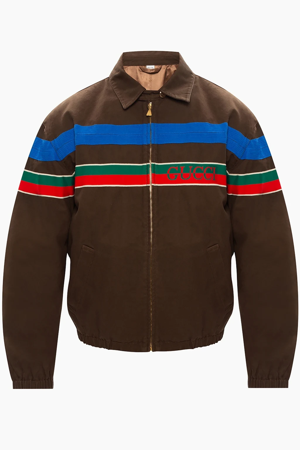 Jacket with logo