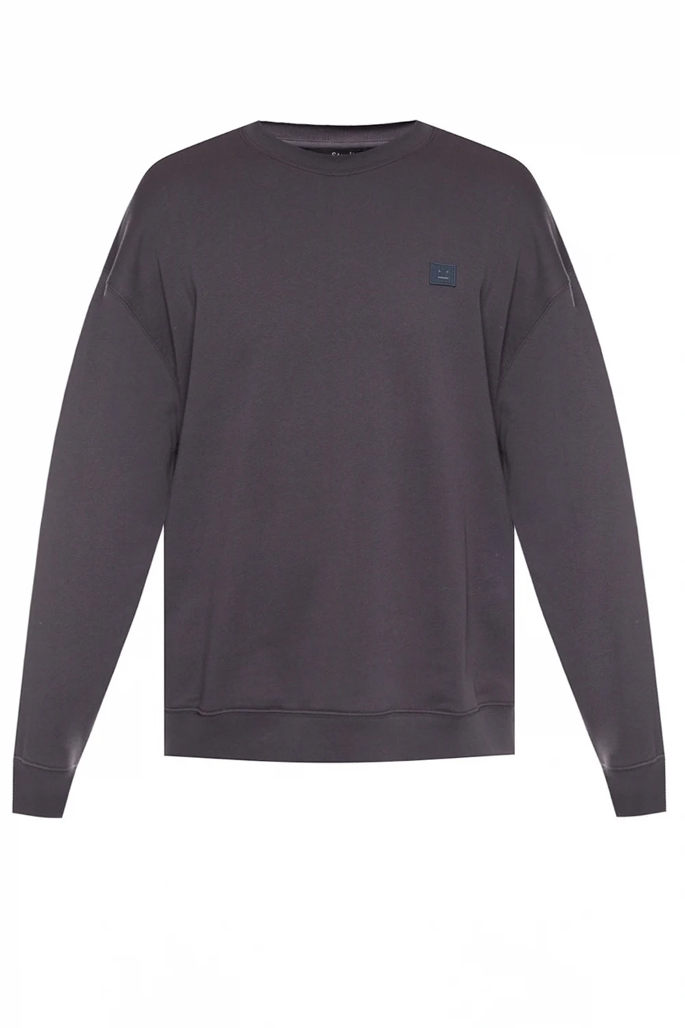 Sweatshirt with emoticon motif