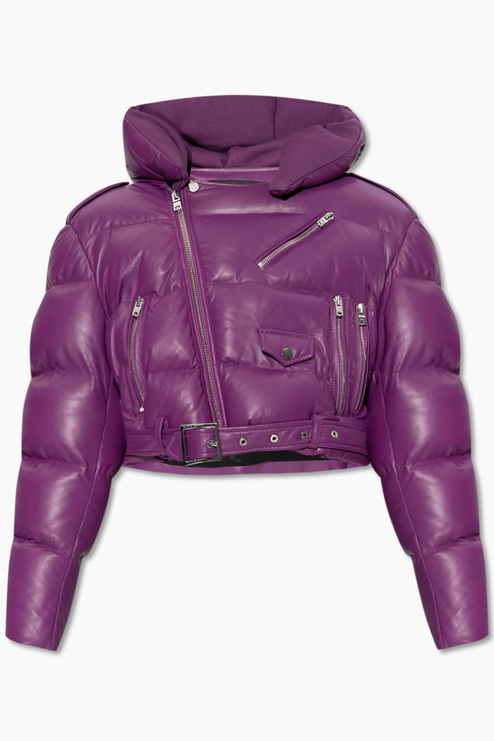 Jacket with detachable hood