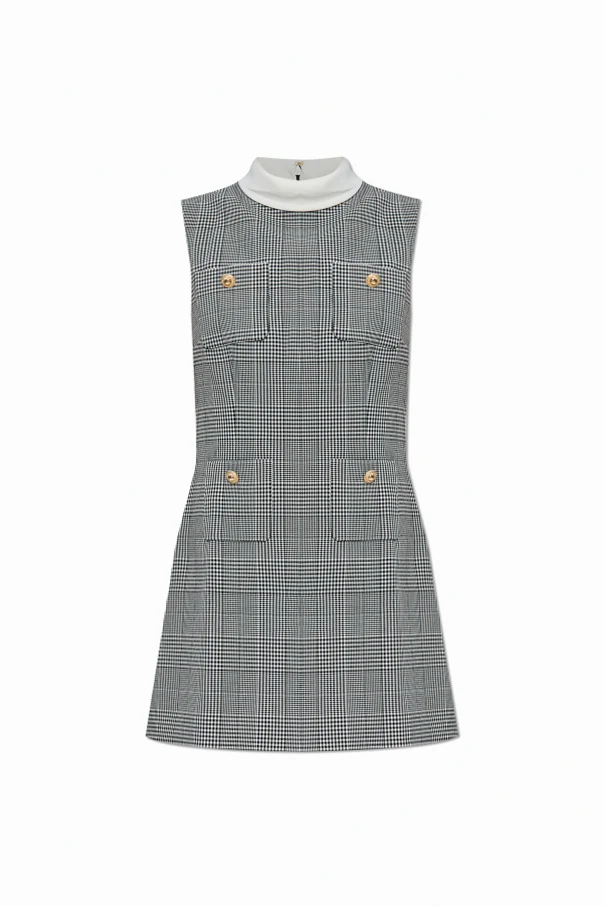 SCHWARZ Ärmelloses Kleid