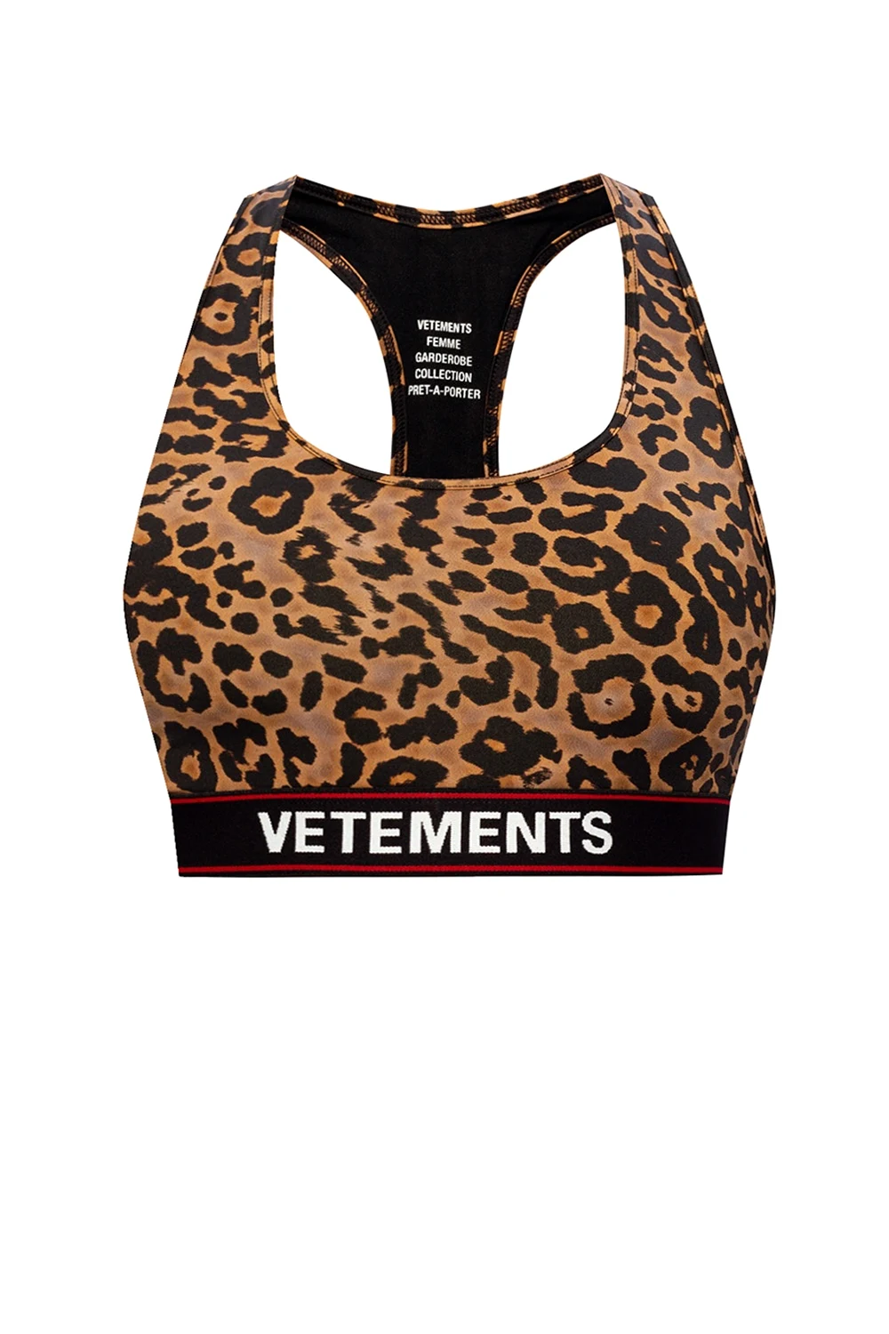 Biustonosz sportowy z logo