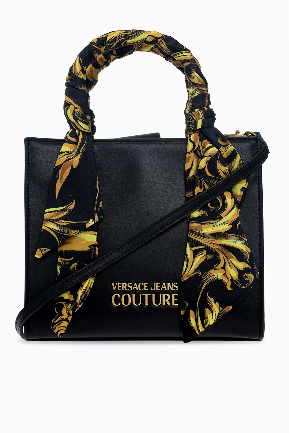 BLACK ‘Thelma’ shoulder bag with logo