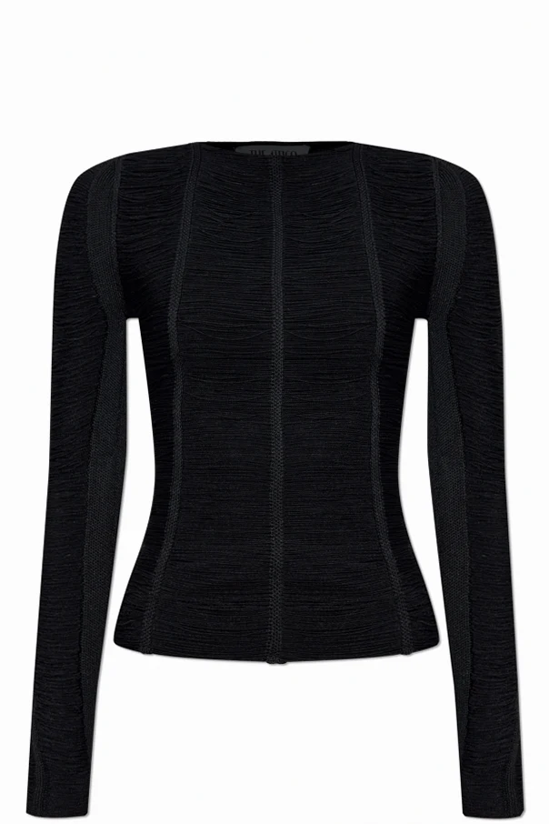 SCHWARZ Langarmshirt