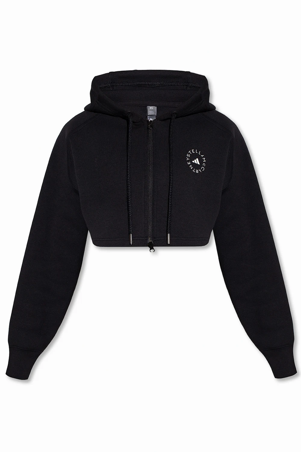 Krótka bluza z kapturem