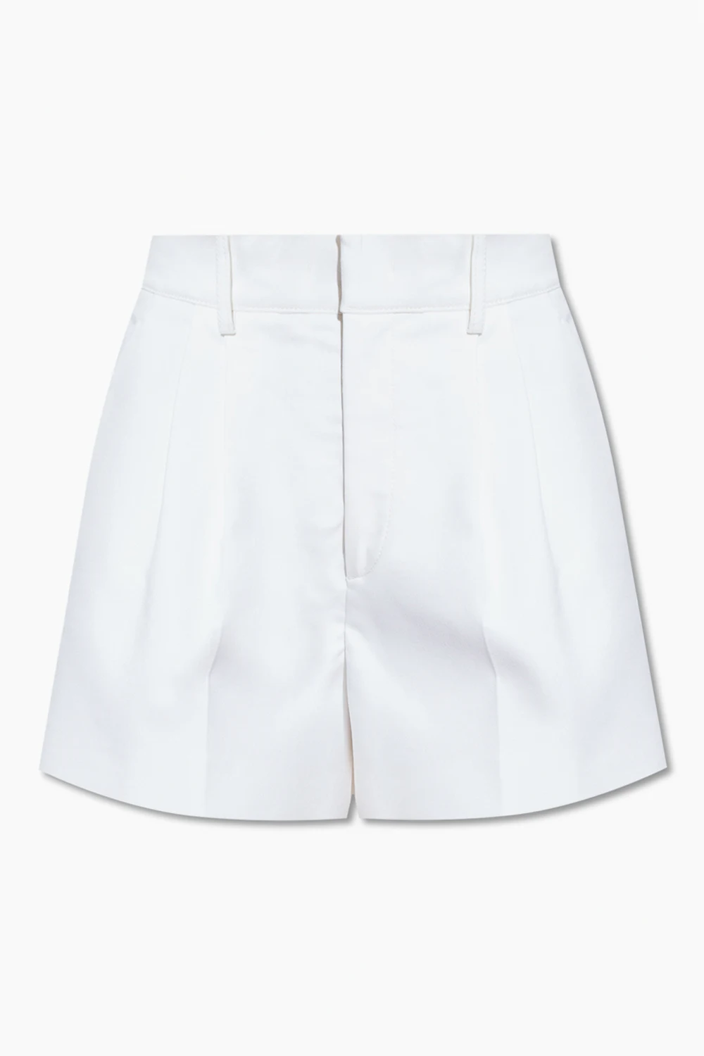 WHITE High-waisted shorts