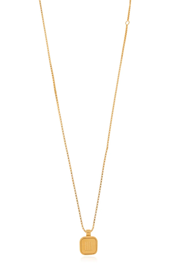 GOLD Messing Halskette