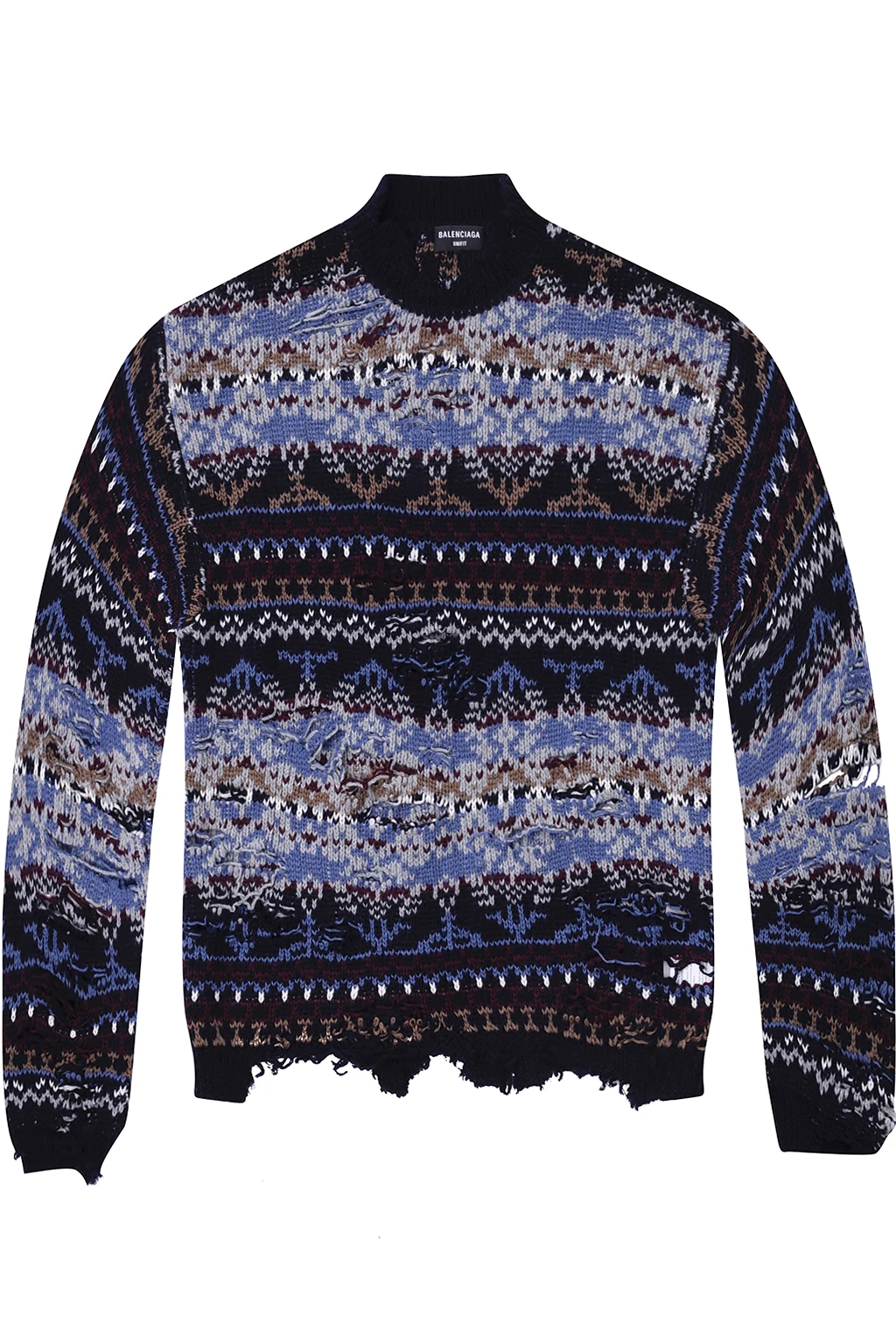 Patterned sweater