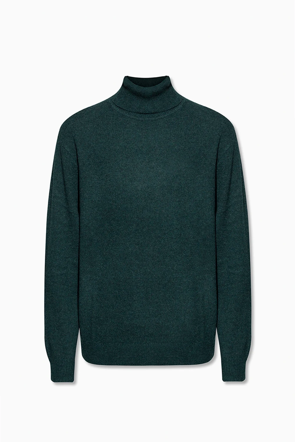 GREEN Turtleneck sweater