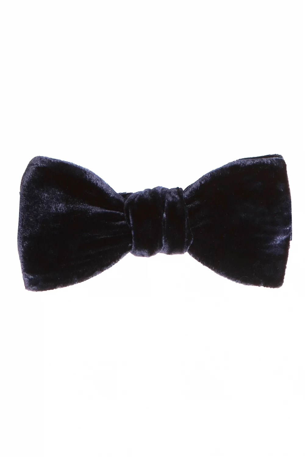 Velvet bow tie
