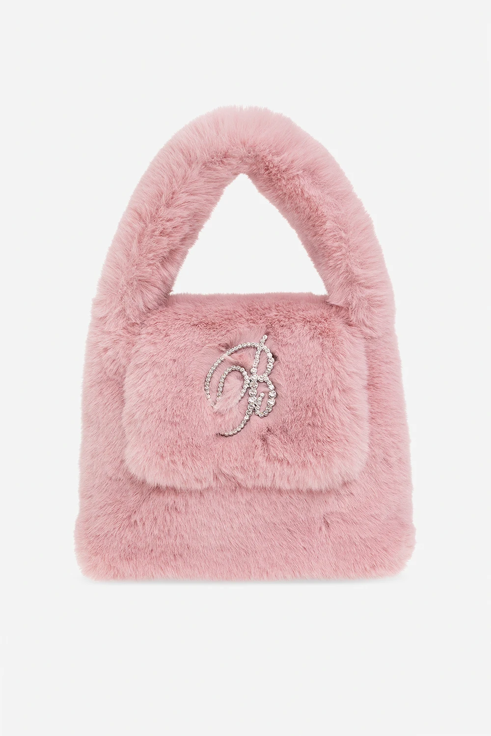 Faux fur handbag