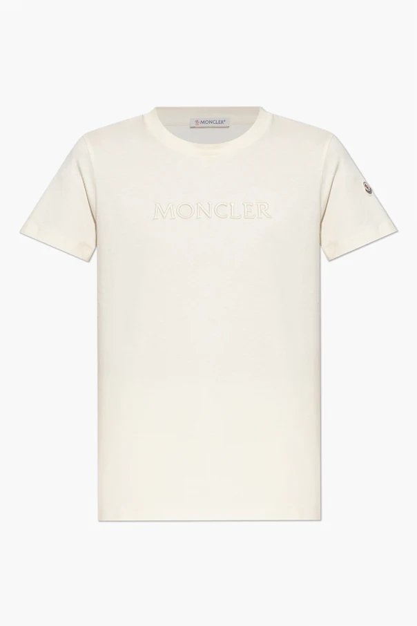 CREME T-Shirt mit Logo