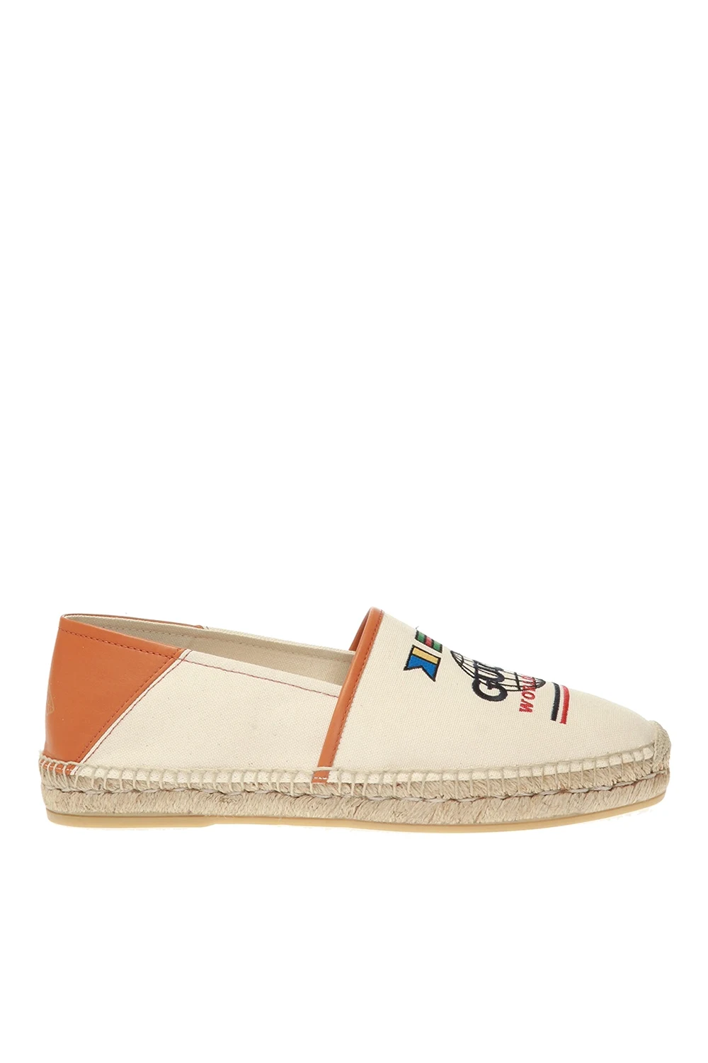 beige Logo espadrilles