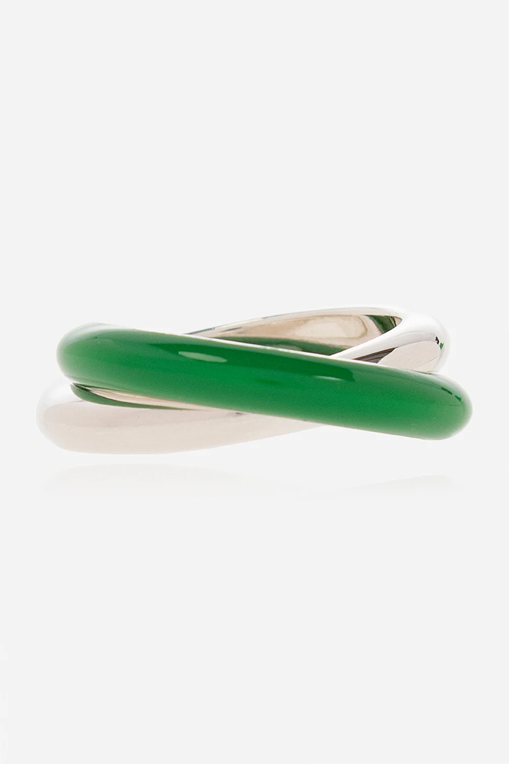 Double silver ring