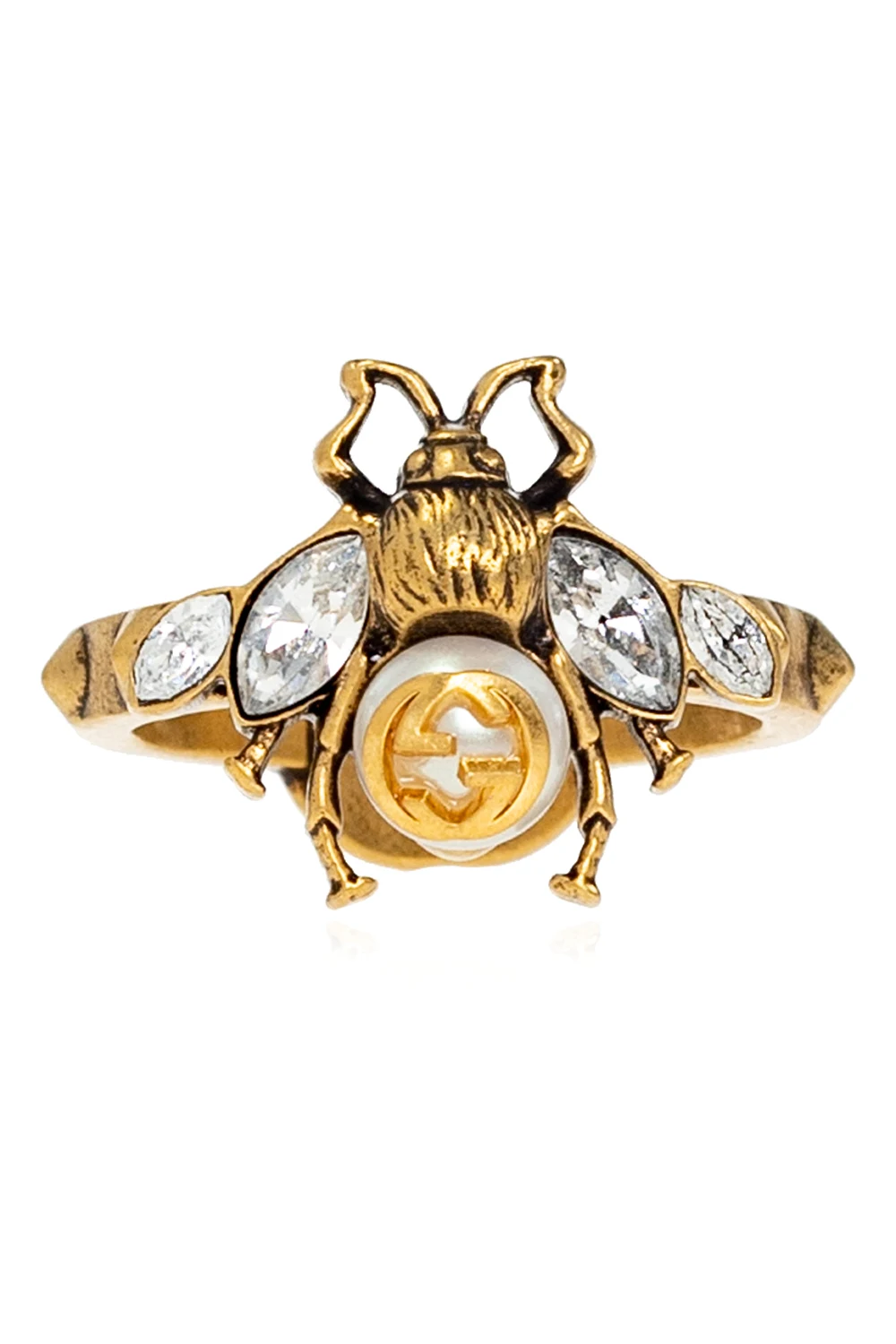 Ring with bee motif