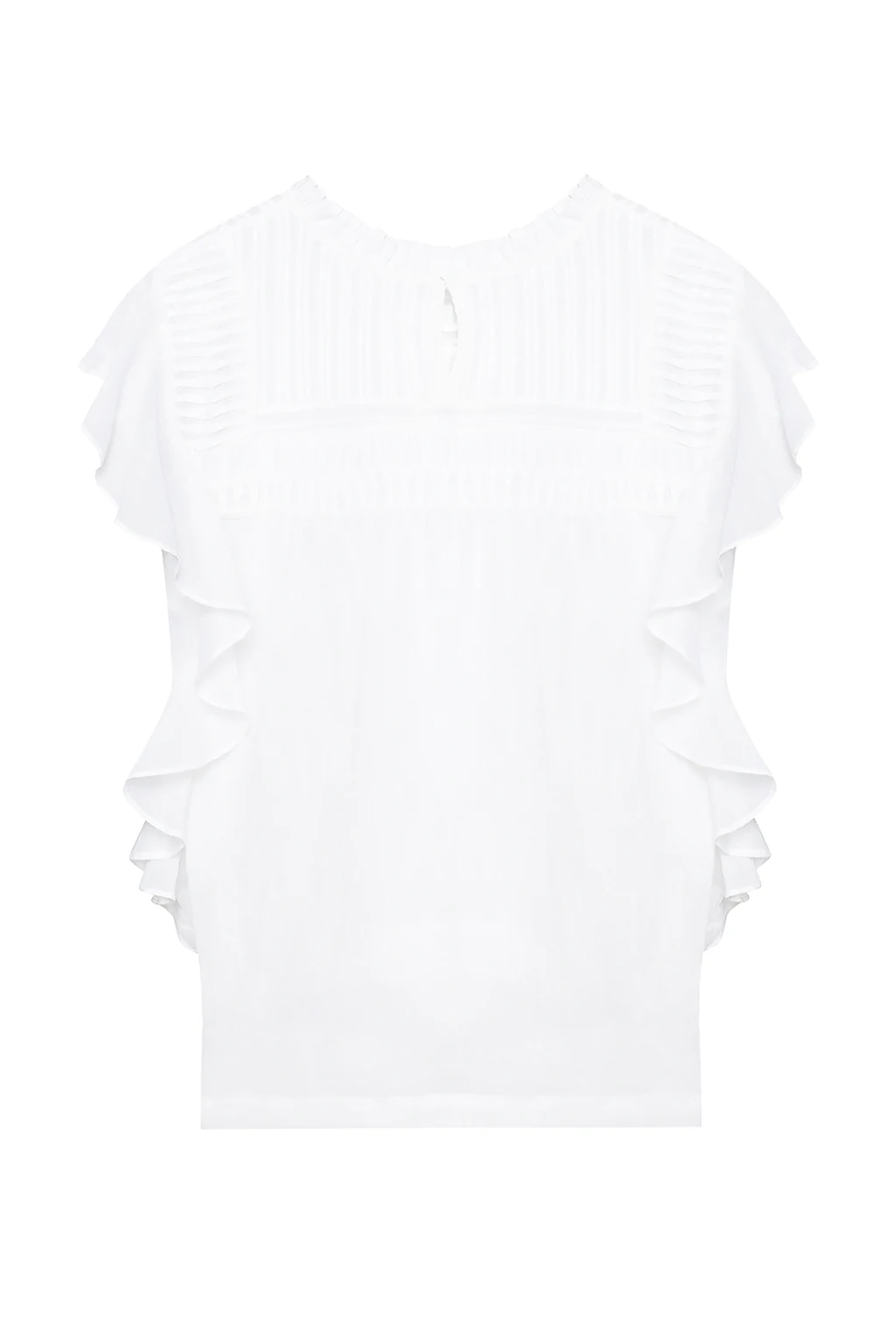 Top with stitching details
