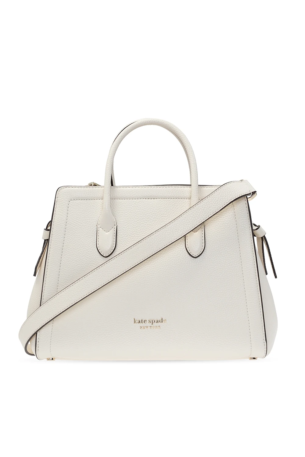 WHITE ‘Knott’ shoulder bag