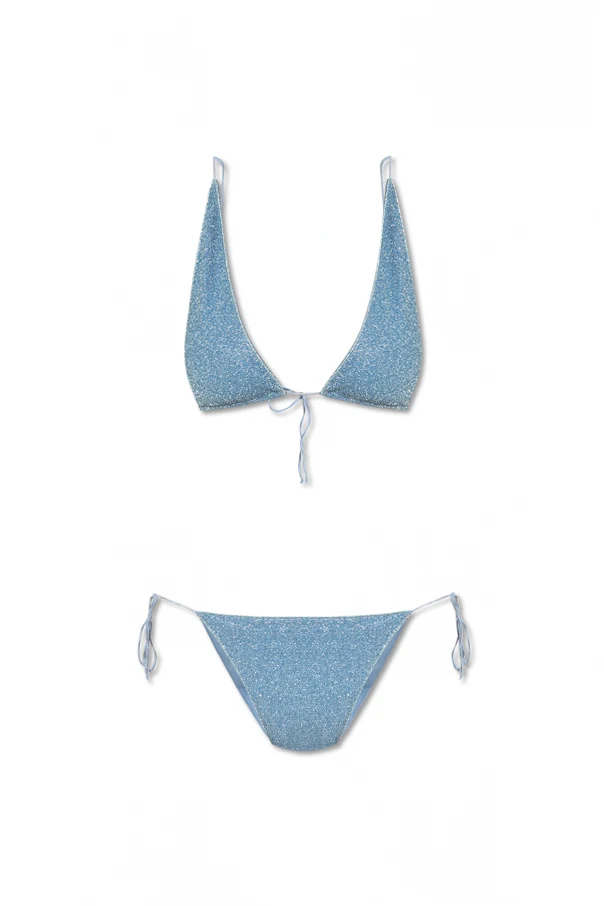 NIEBIESKI Dwuczęściowy kostium kąpielowy