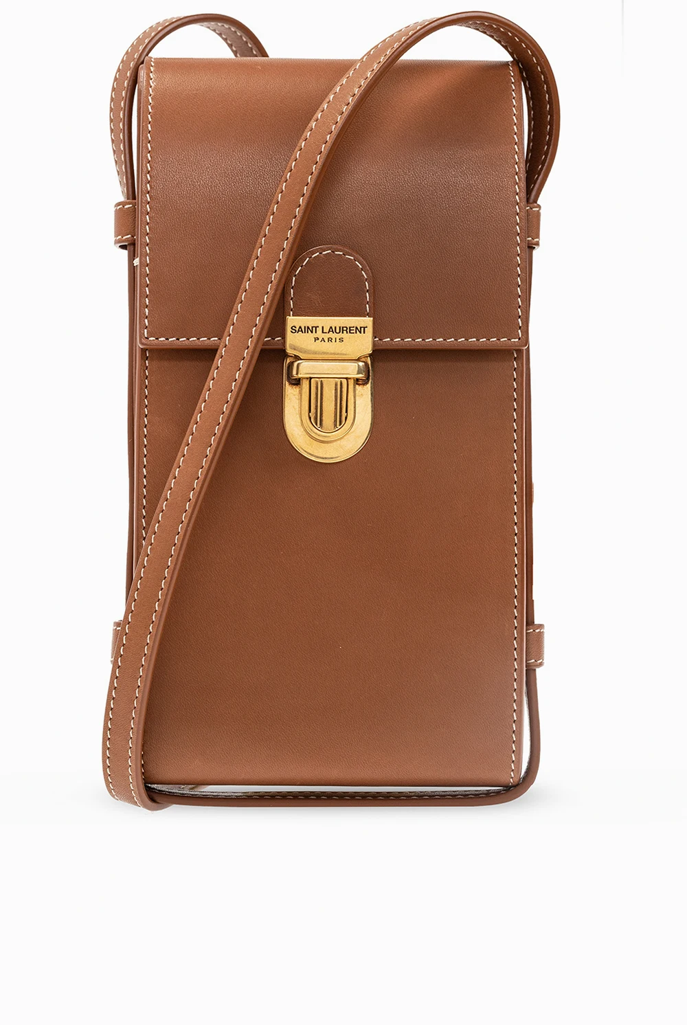BROWN Strapped phone holder