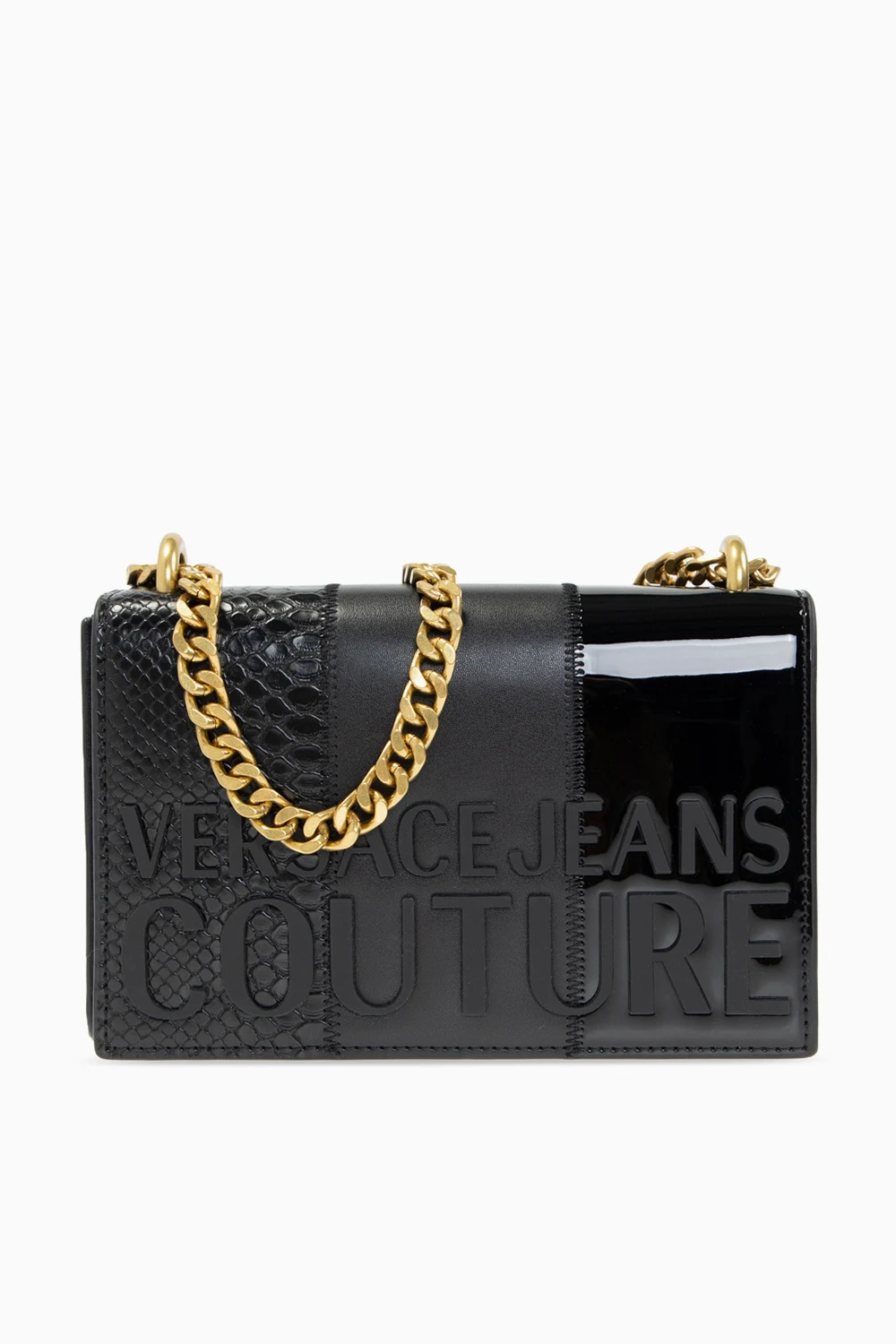 BLACK Leather shoulder bag