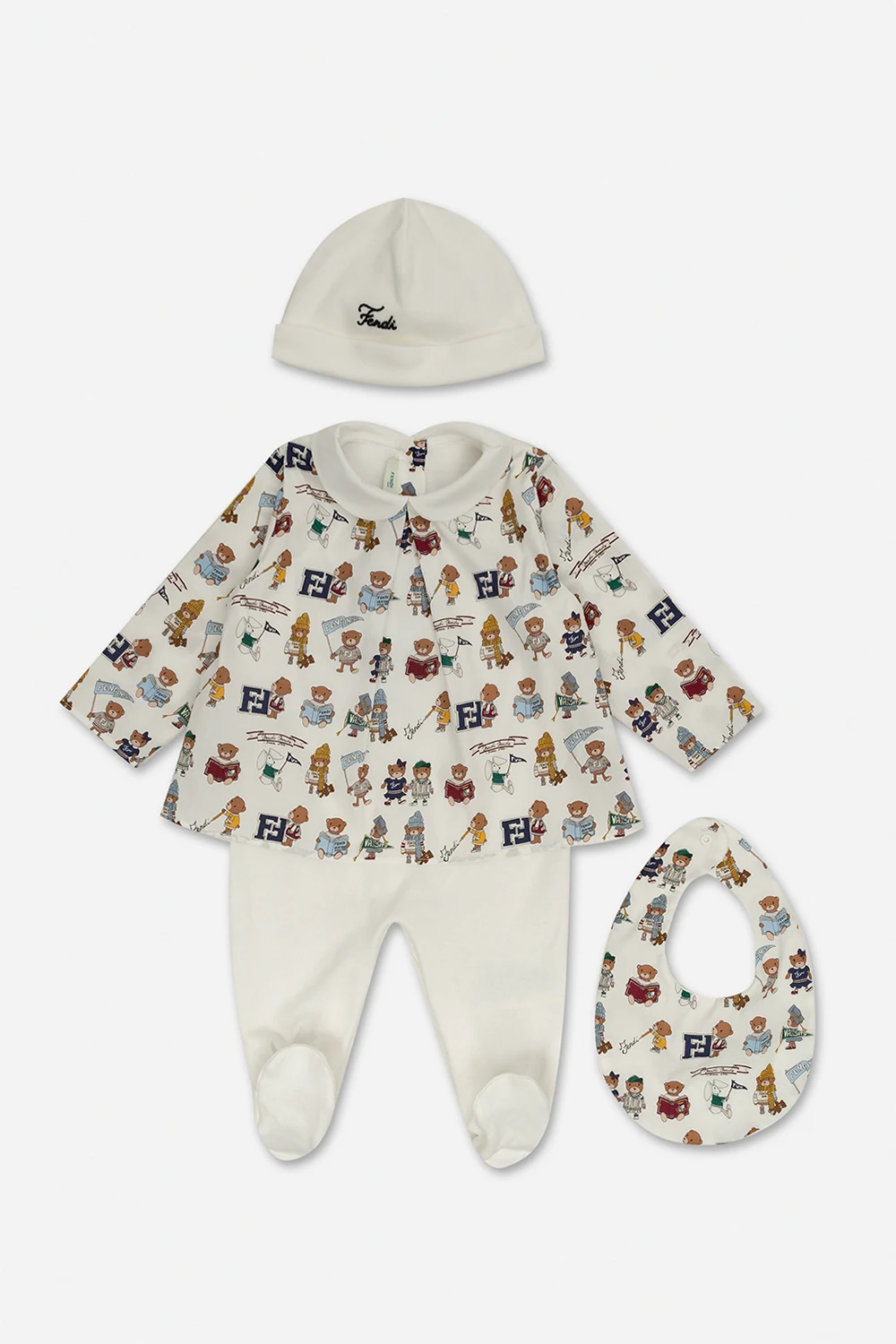 Babygrow, beanie & bib set