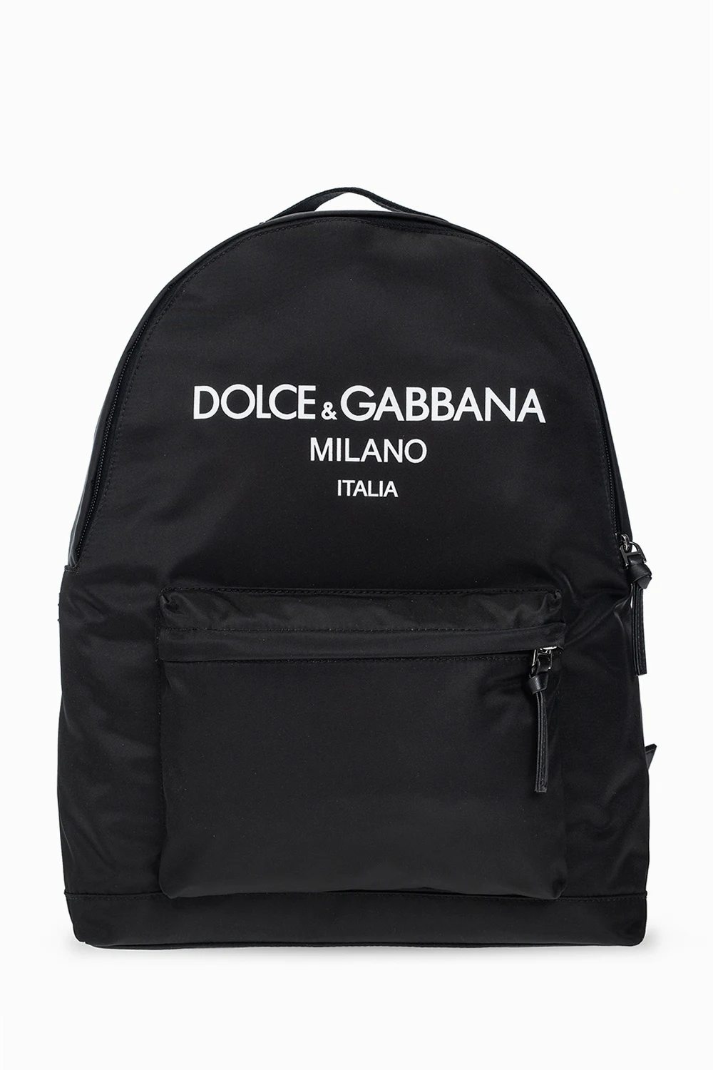 BLACK Backpack with logo