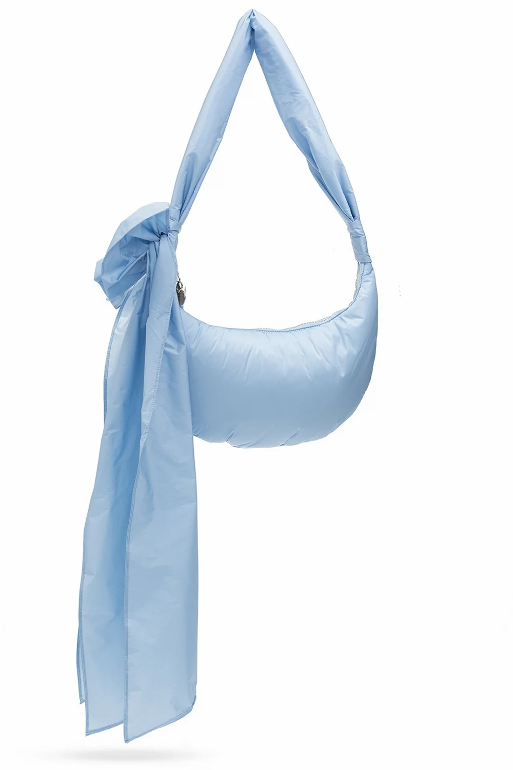 BLUE Shoulder bag with bow