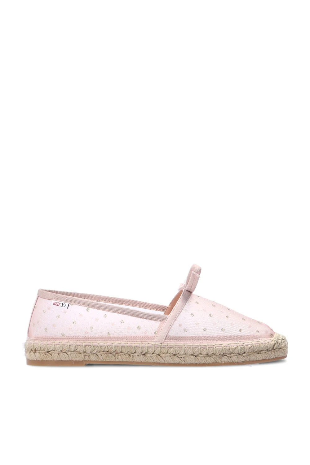 PINK Transparent espadrilles