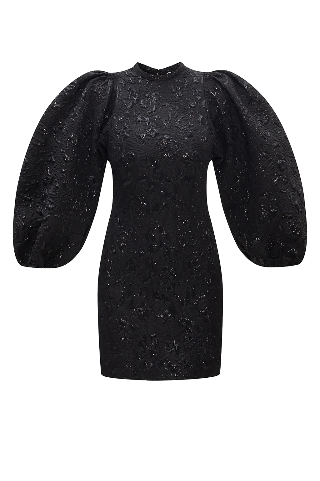 BLACK Dress with lurex yarn