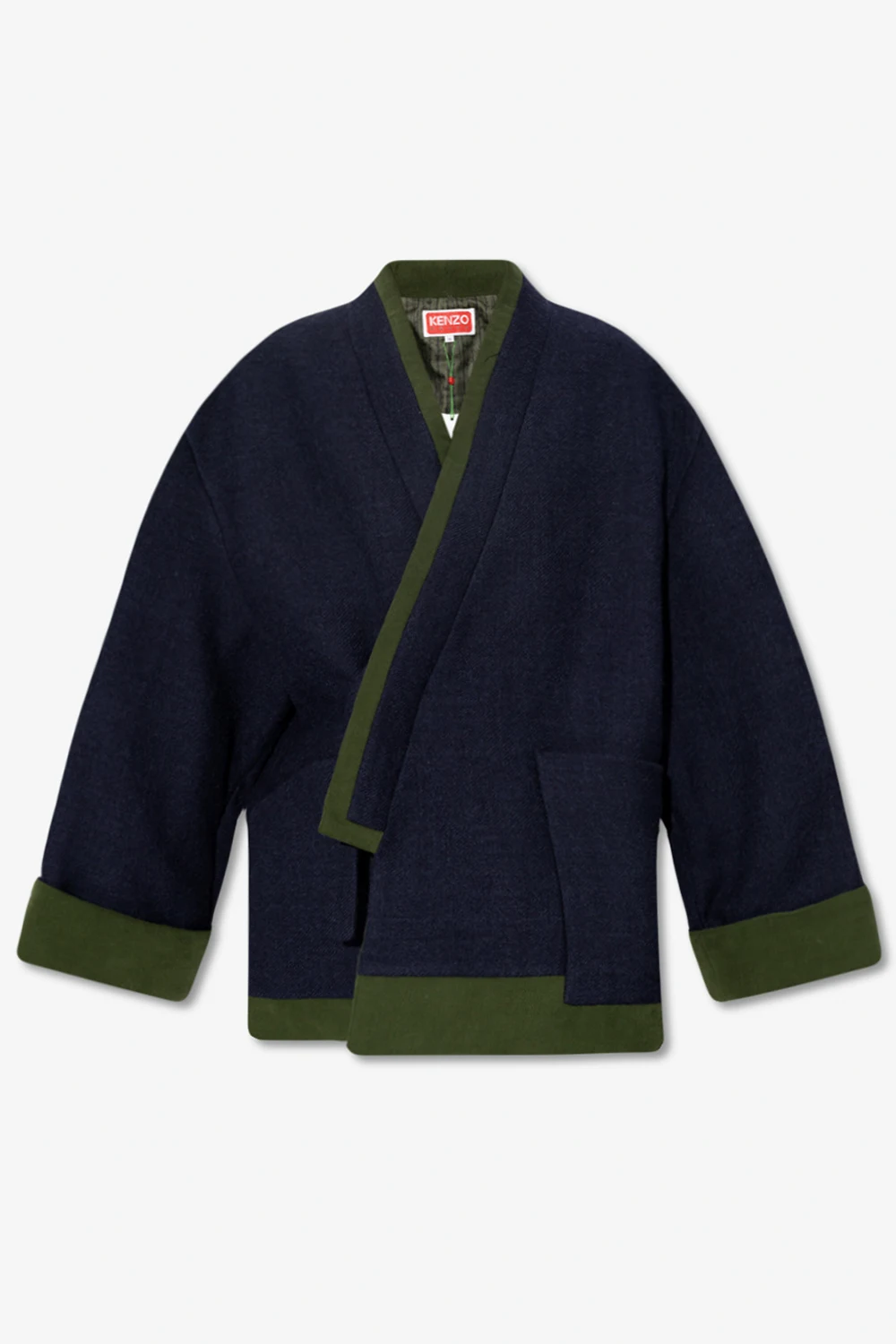 Kimono cut coat