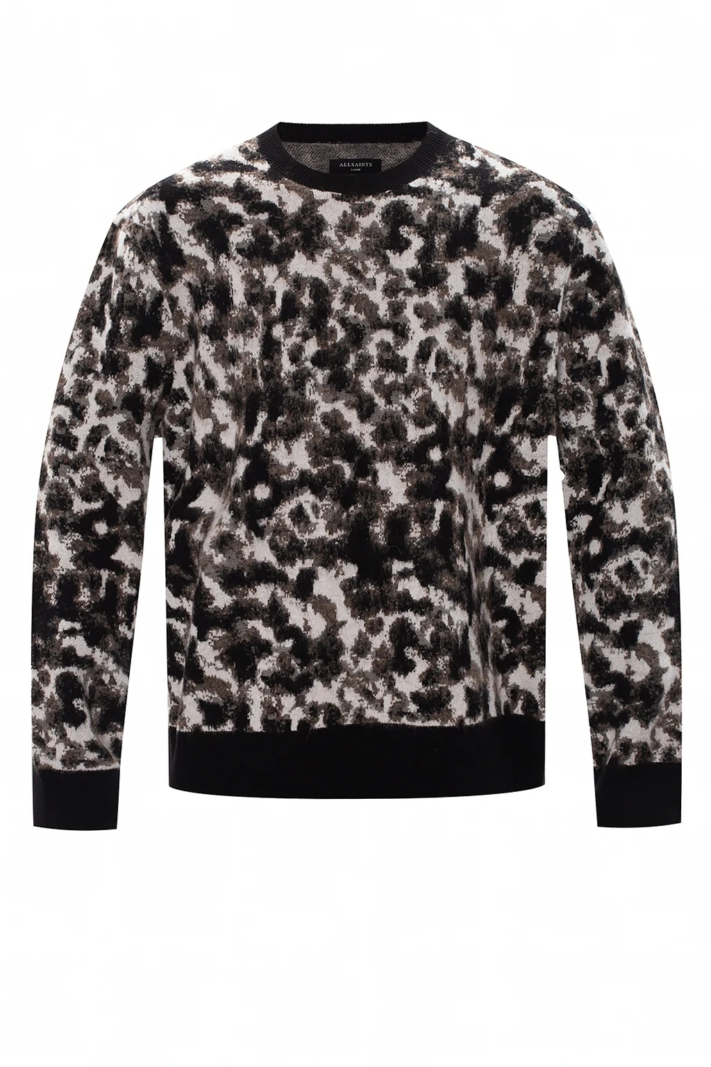 BLACK ‘Tortis’ patterned sweater