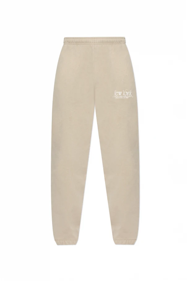 beige Sweatpants "NY 94"