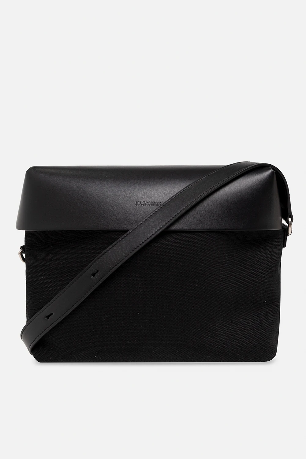 Shoulder bag with logo