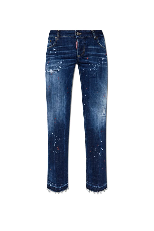 GRANATOWY Jeansy `Jenna`