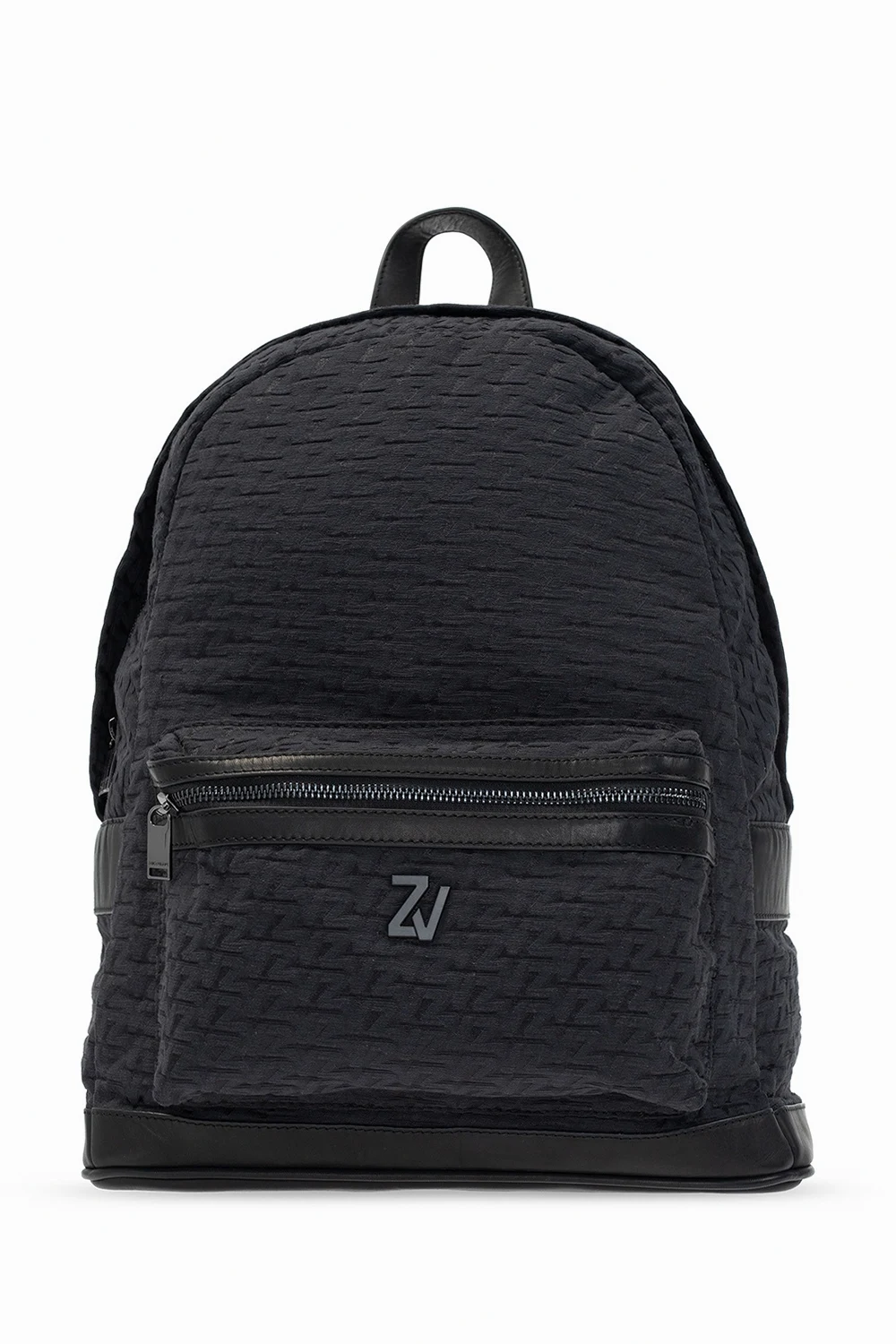 BLACK Backpack with logo