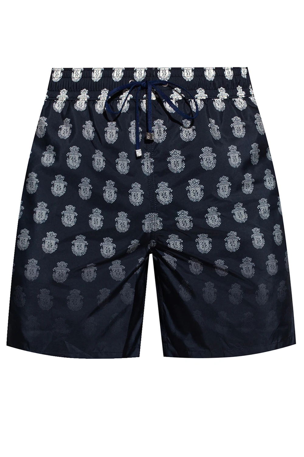 NAVY BLUE Swim shorts with logo
