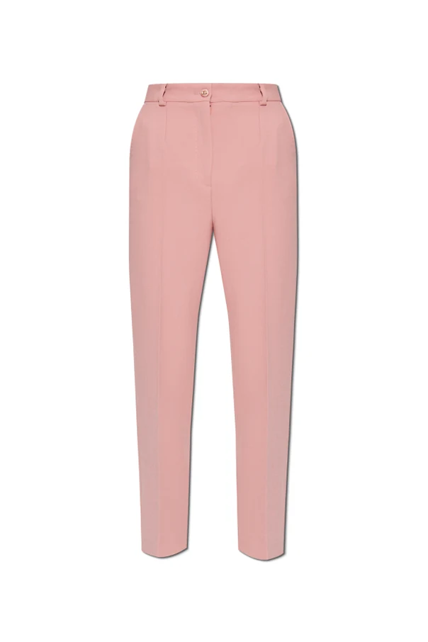 PINK Creased pants