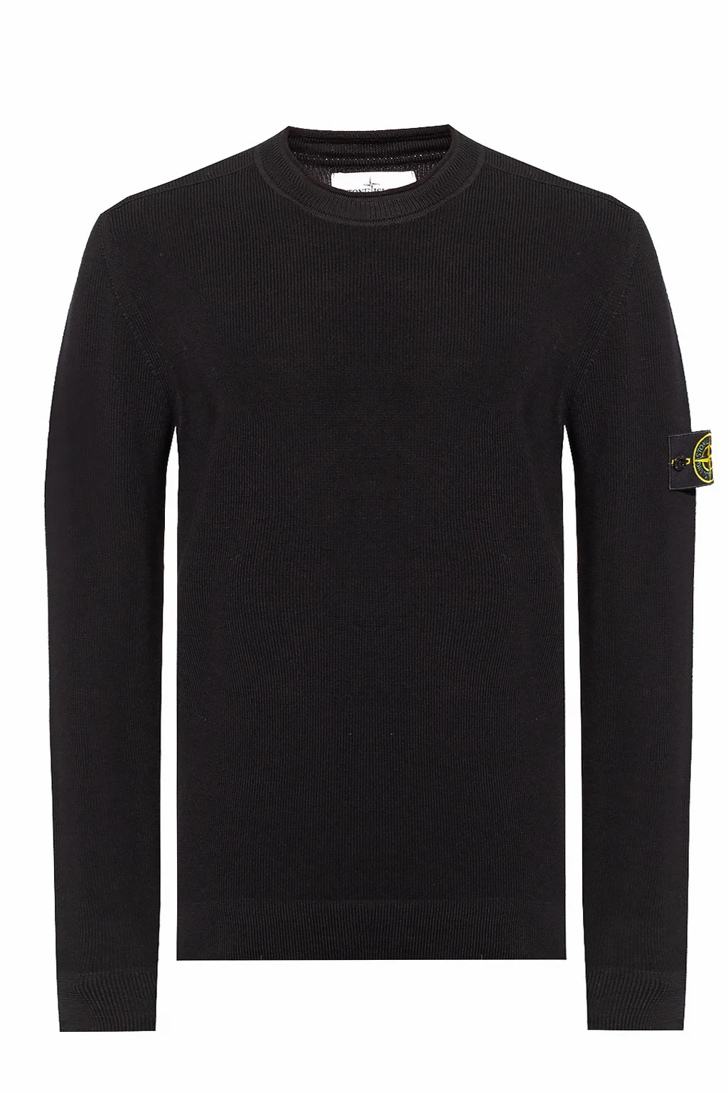 Logo-patch sweater