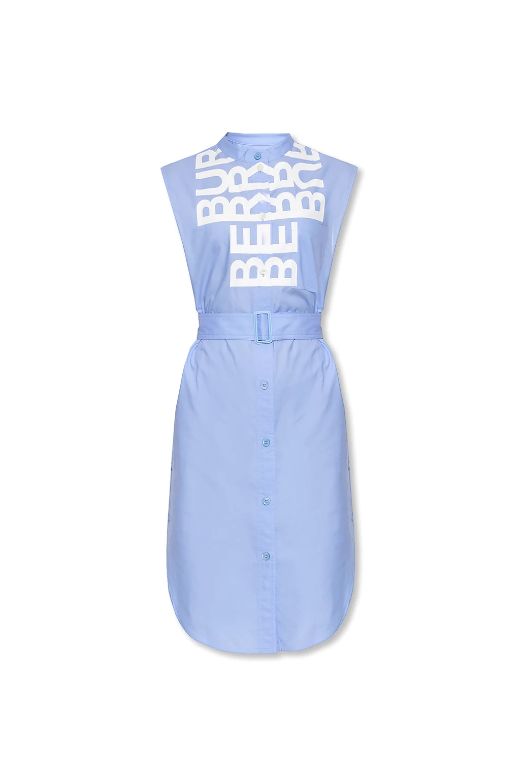 light blue Dress with logo