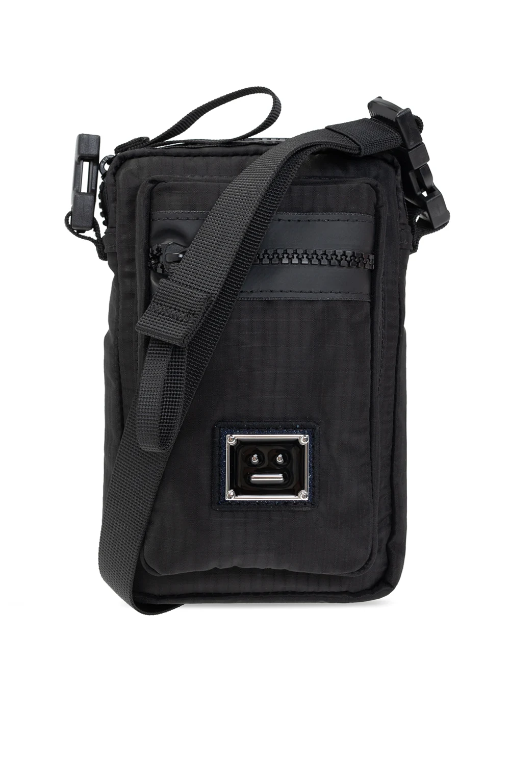 Shoulder bag with logo