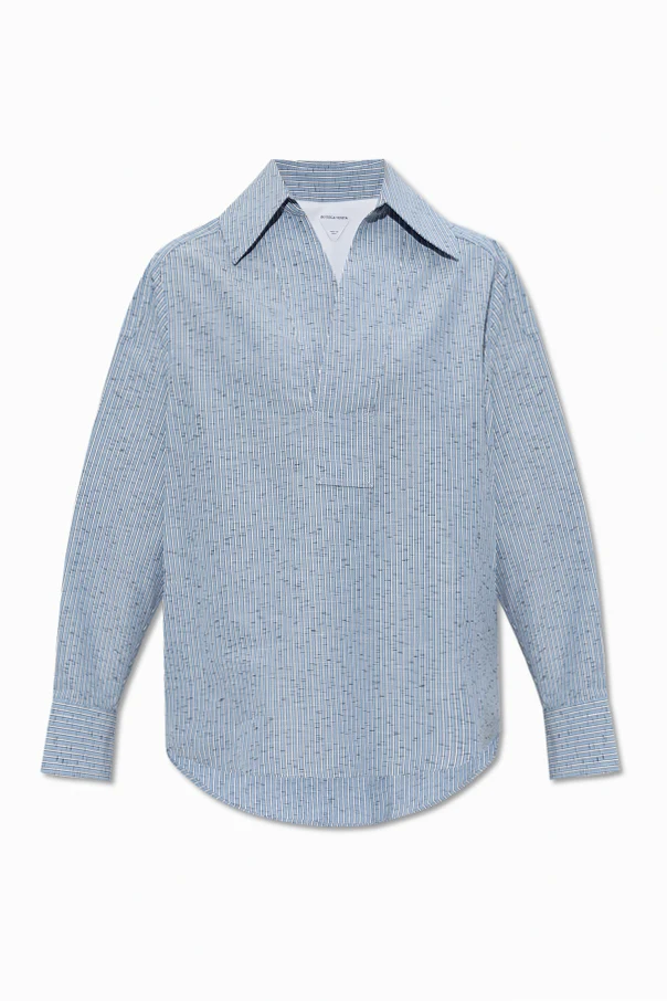BLAU Hemd mit Kragen