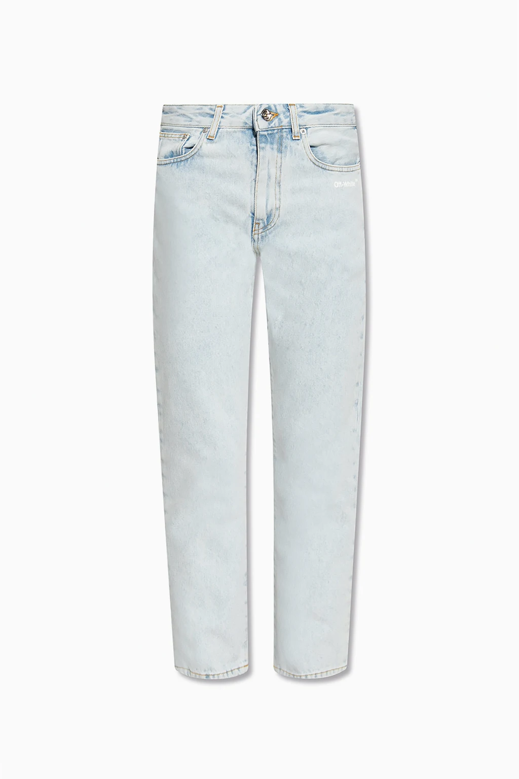 Straight leg jeans