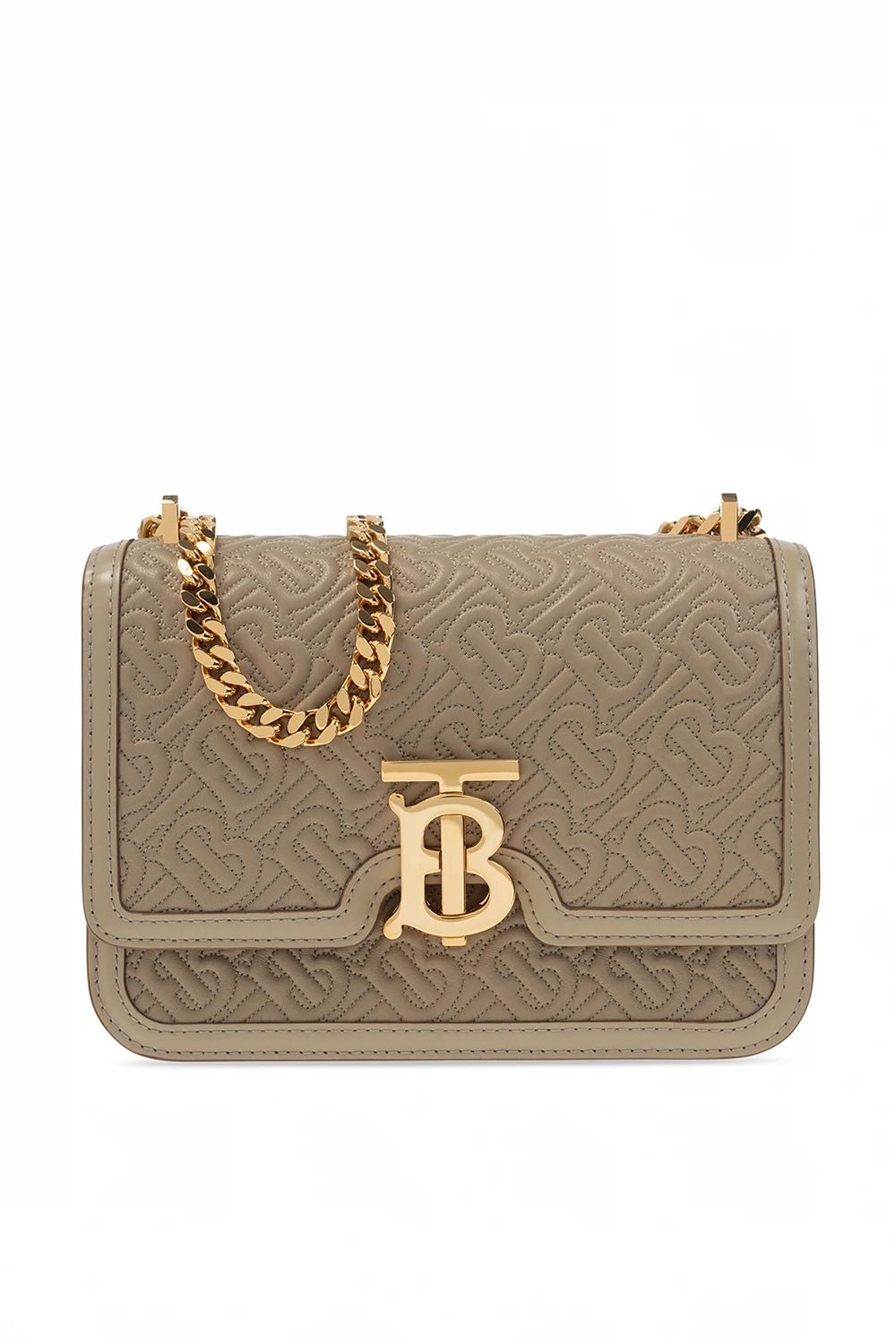 beige ‘TB Small’ shoulder bag