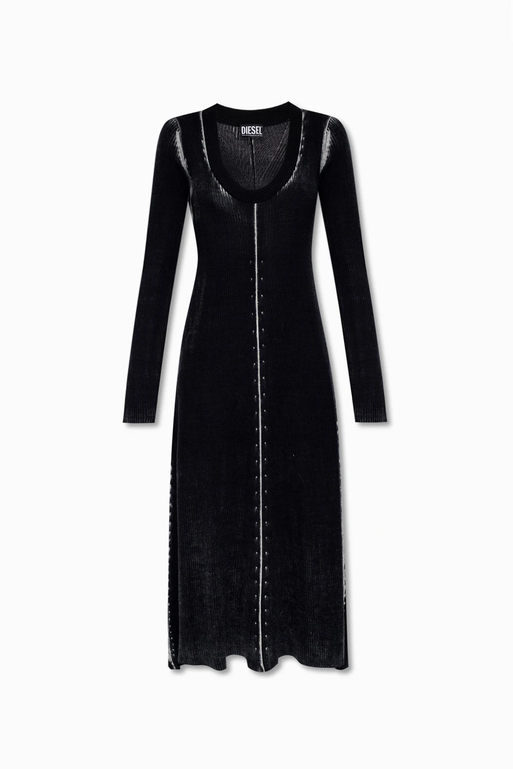 BLACK ‘M-Covina’ wool dress