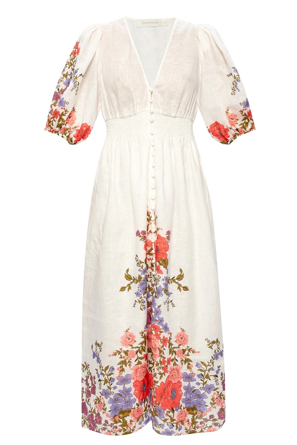 Floral-printed dress