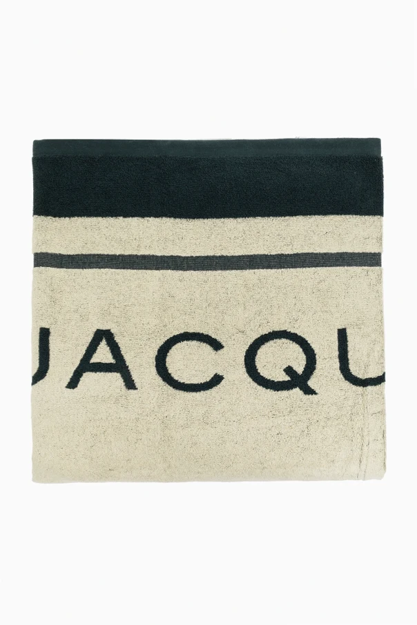 BLACK Towel with logo