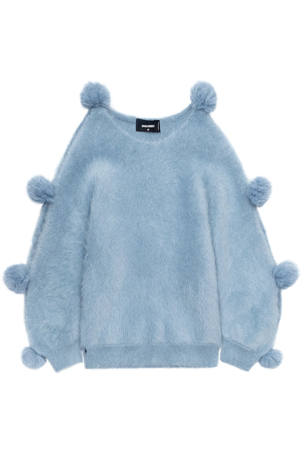 Sweter z pomponami