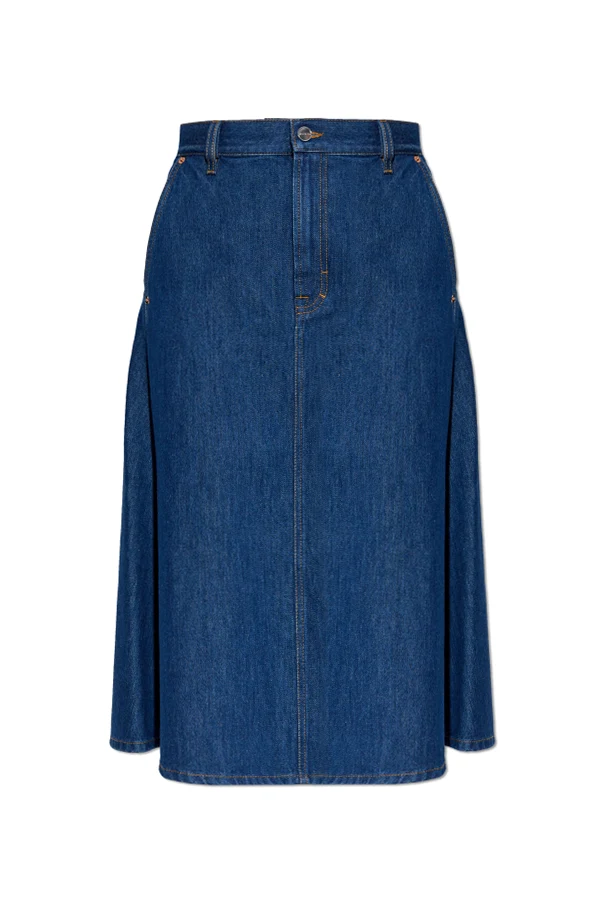 BLUE Denim skirt