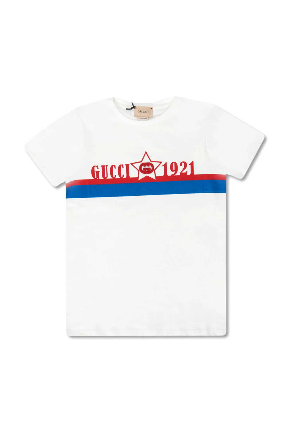 Bawełniany t-shirt z nadrukiem