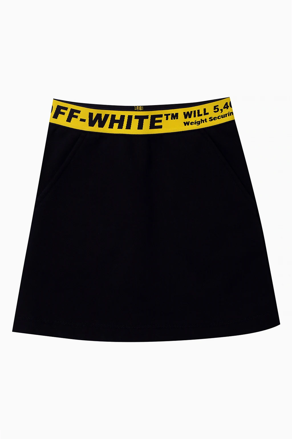 Skirt with logo